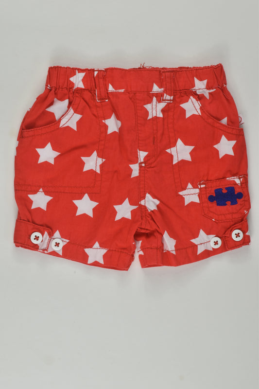 Plum Size 00 Star Shorts