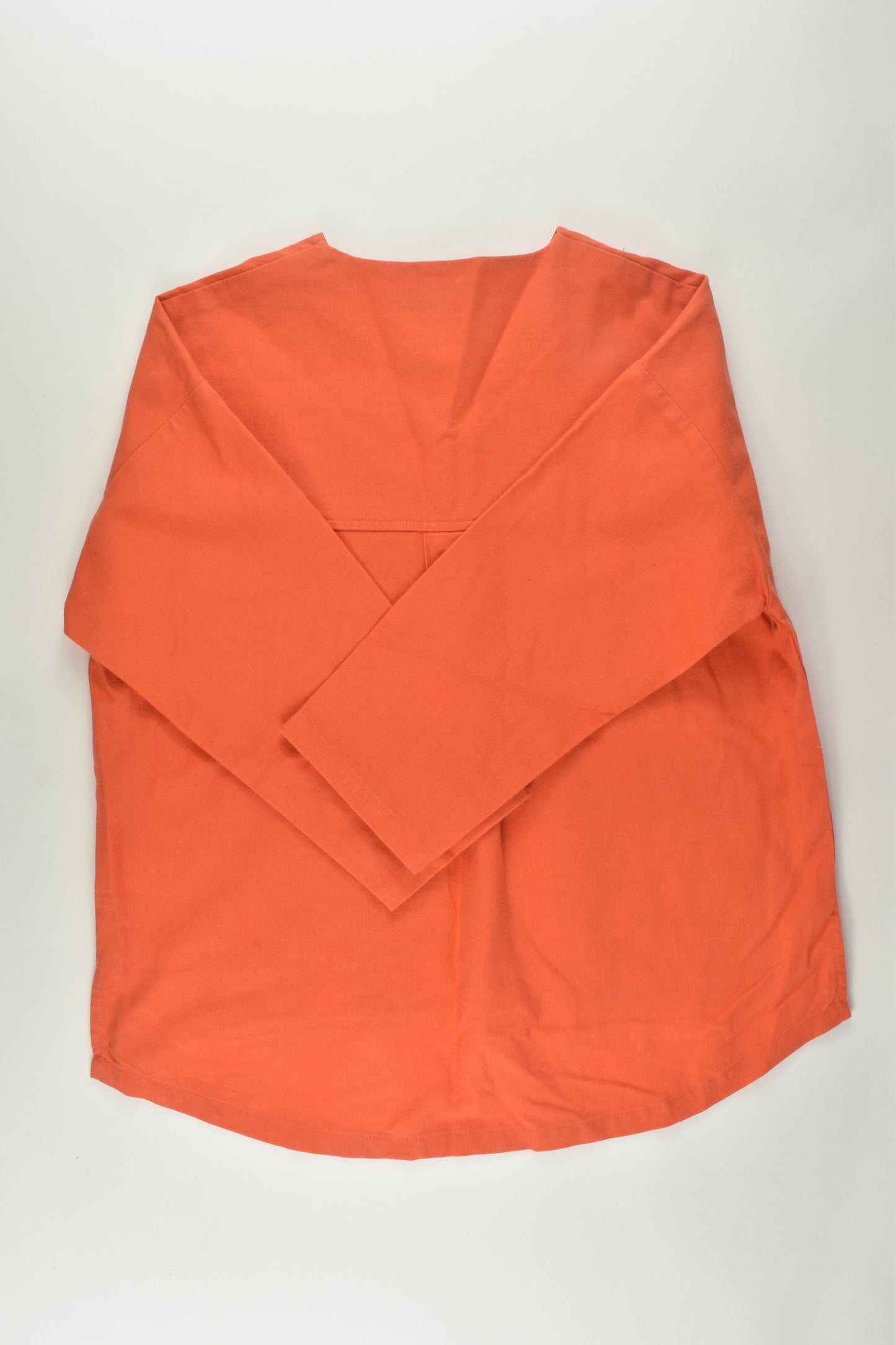 Pokoks Size 9-10 Linen Blend Blouse