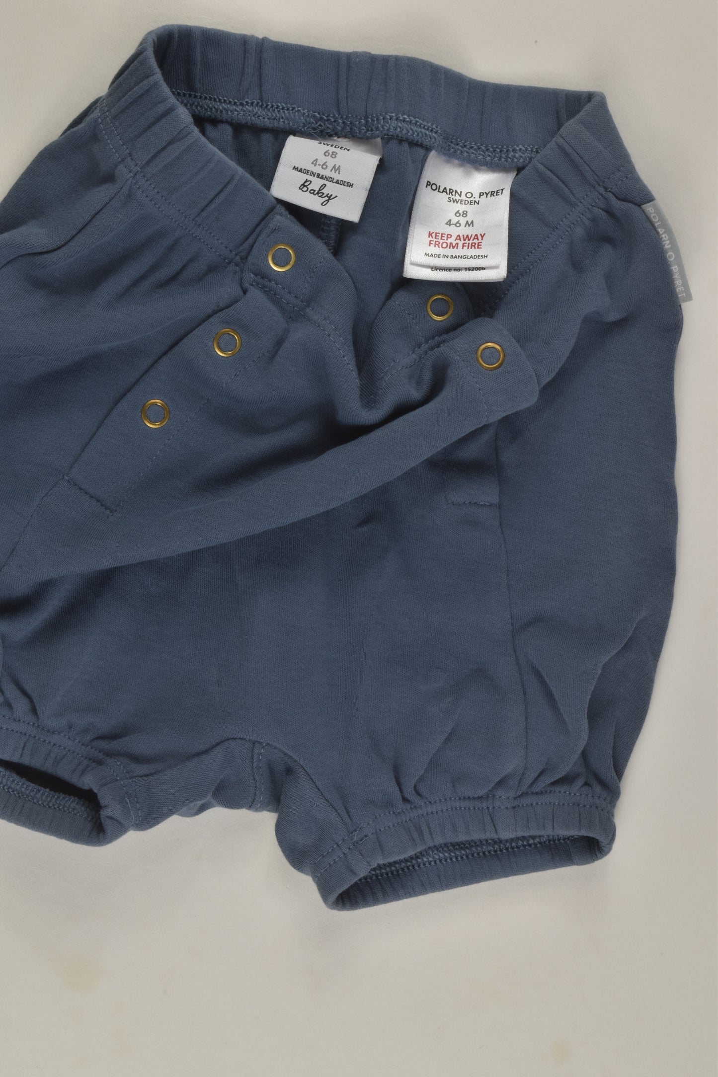 Polarn O. Pyret Size 00 Organic Shorts