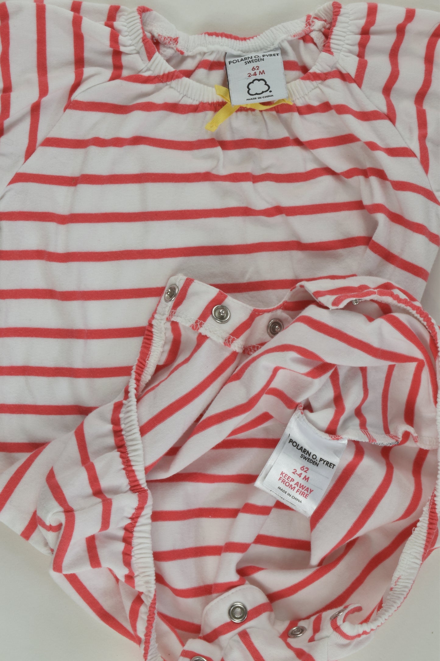 Polarn O. Pyret Size 000 Short Romper
