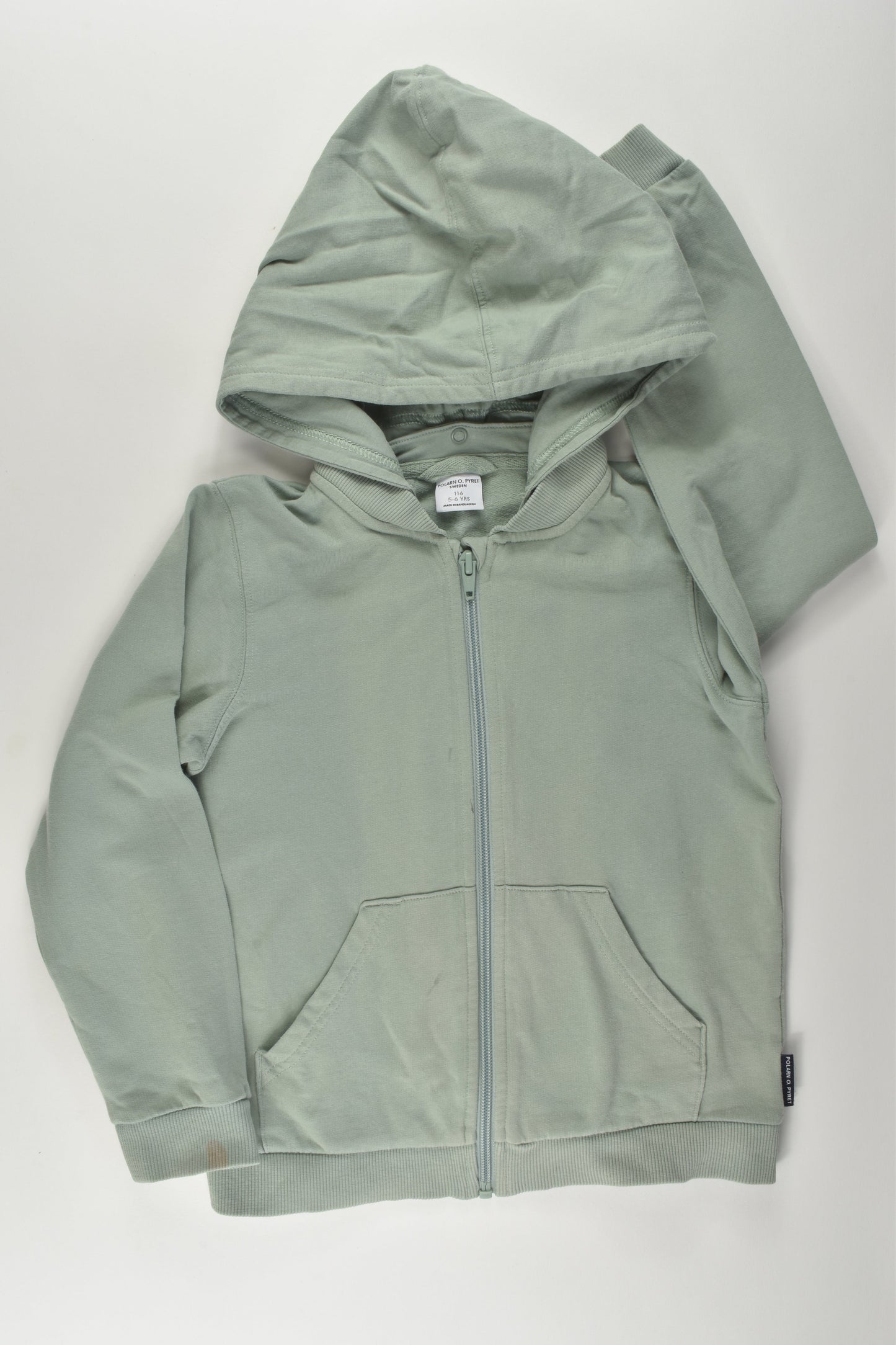 Polarn O. Pyret Size 5-6 Zip Jumper