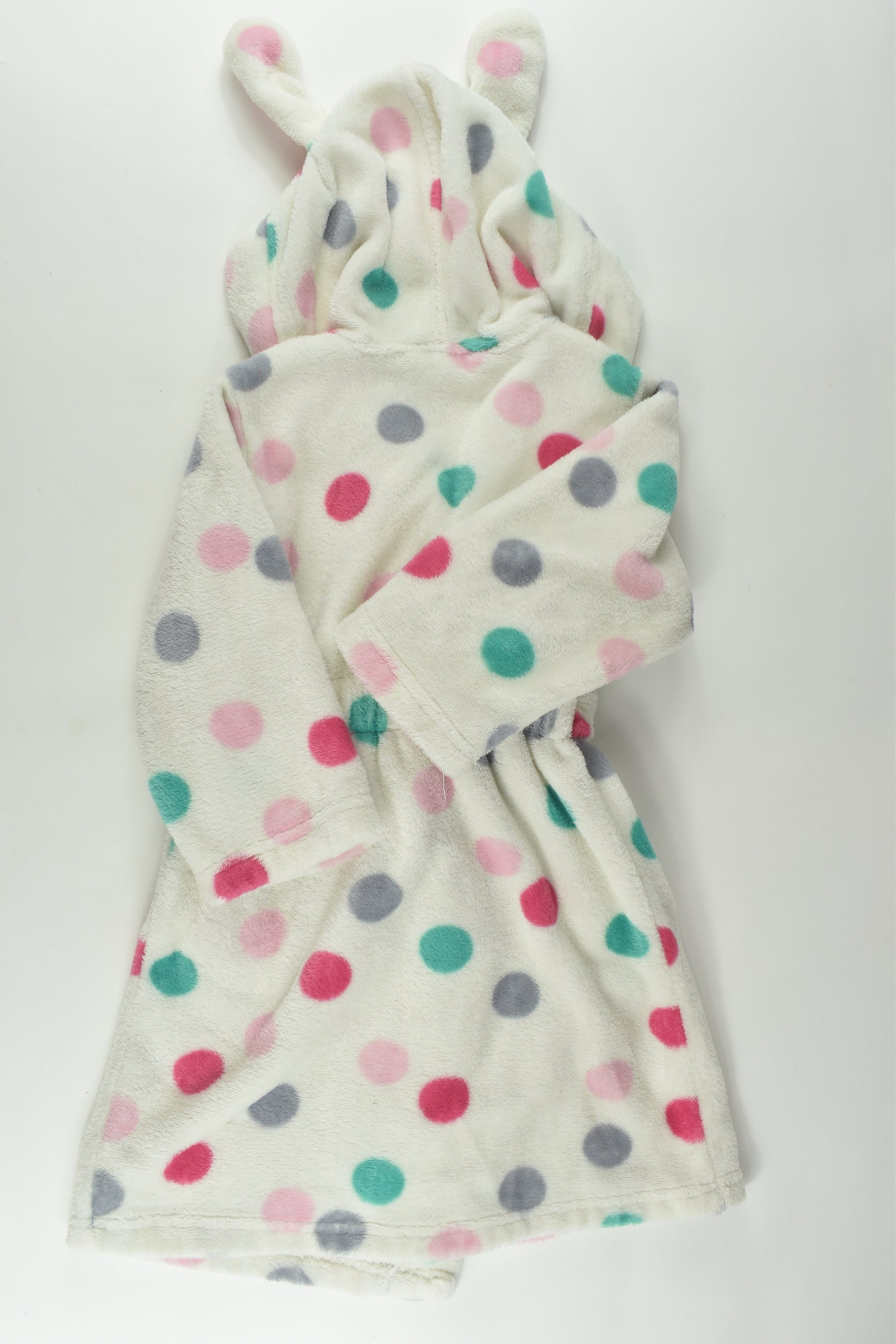 Polka Dots Size 3 Dressing Gown