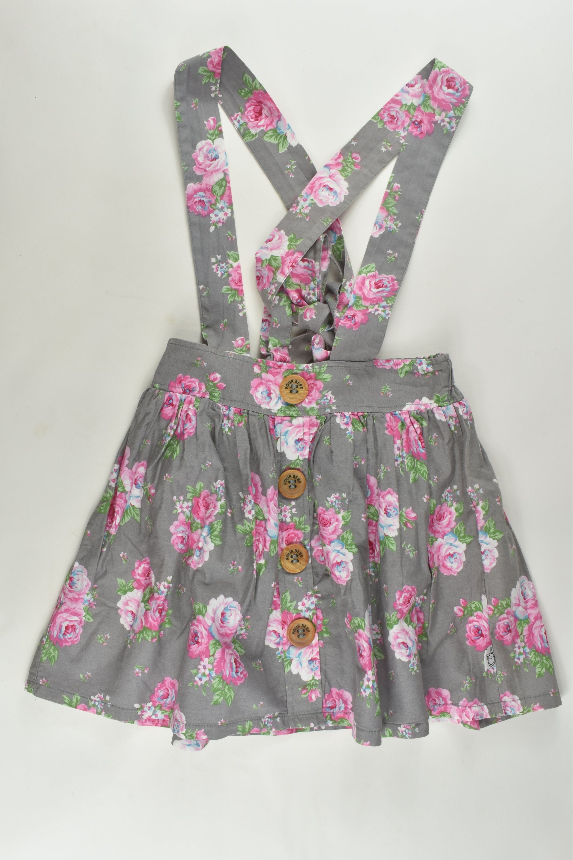 Pour Bebe by Couture Kidz Size 6 Suspender Skirt