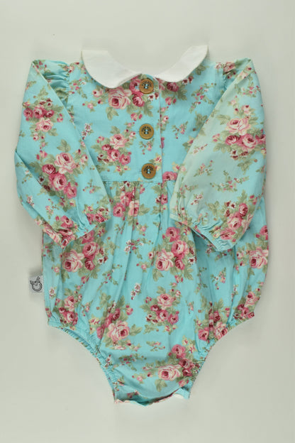 Pour Bebe by Couturekidz Size 1 Floral Romper