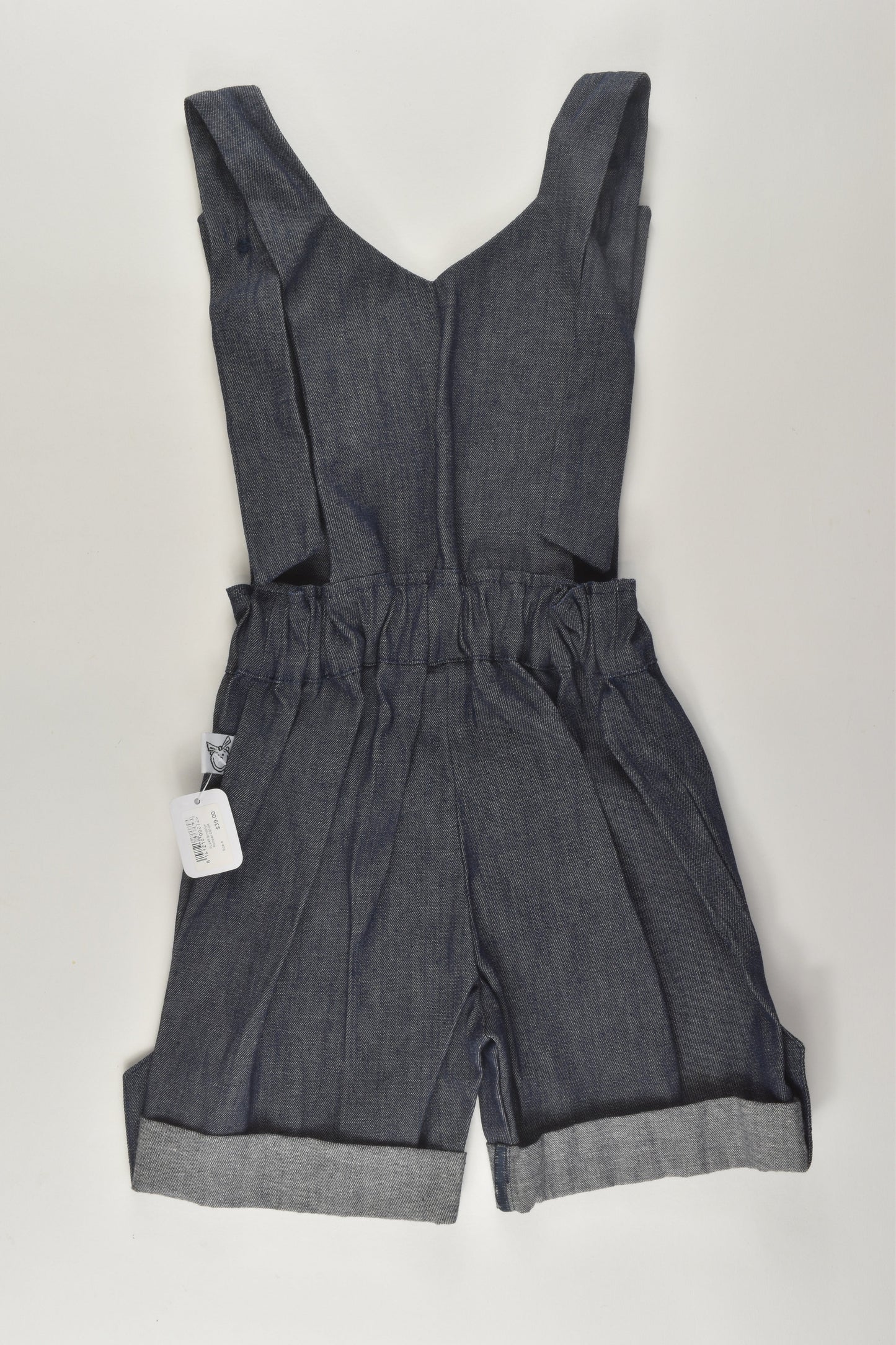 Pour Bebe by Couturekidz Size 4 Short Denim Overalls