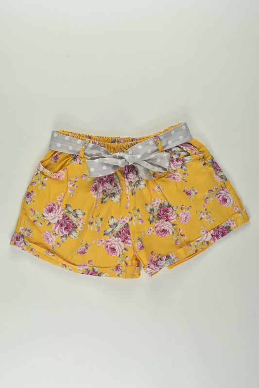 Pour Bebe by Couturekidz Size 5 Floral Shorts