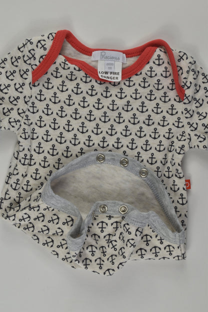 Precious Size 0000 Nautical Bodysuit