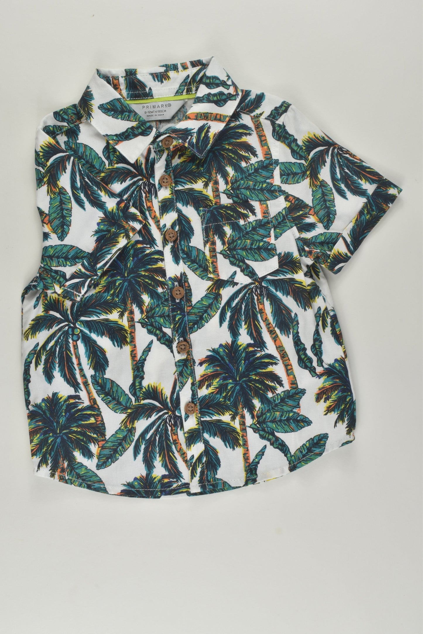 Primark Size 0 Palm Trees Shirt