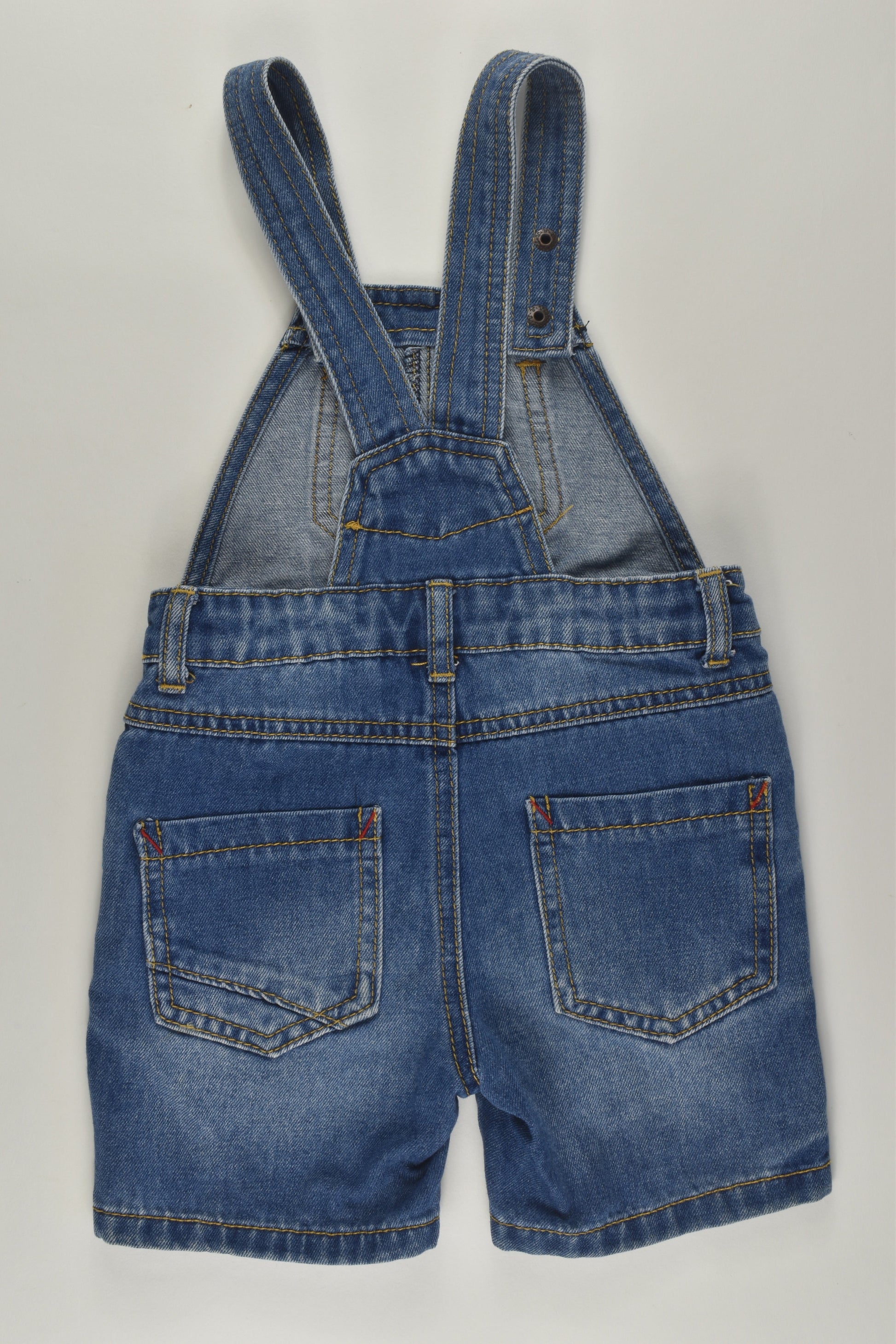 Primark Size 1 Short Denim Overalls