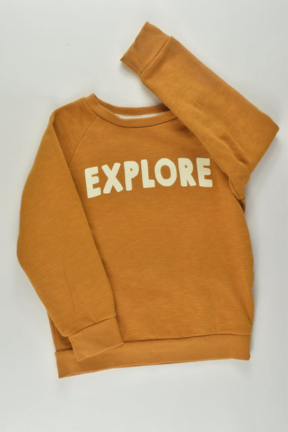 Primark Size 3 'Expolore' Sweater