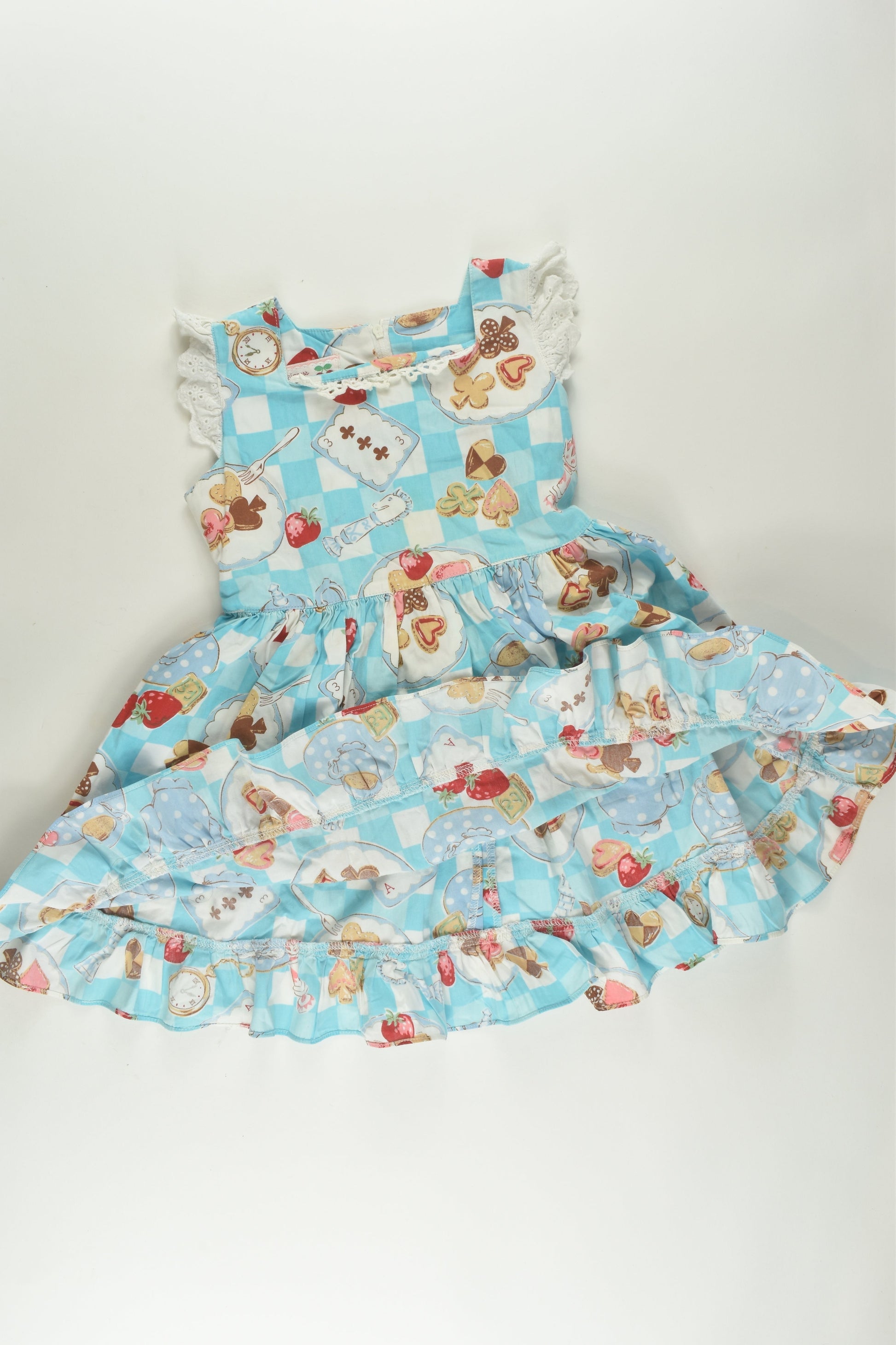 Princess Cherry Size 3-4 Handmade Dress