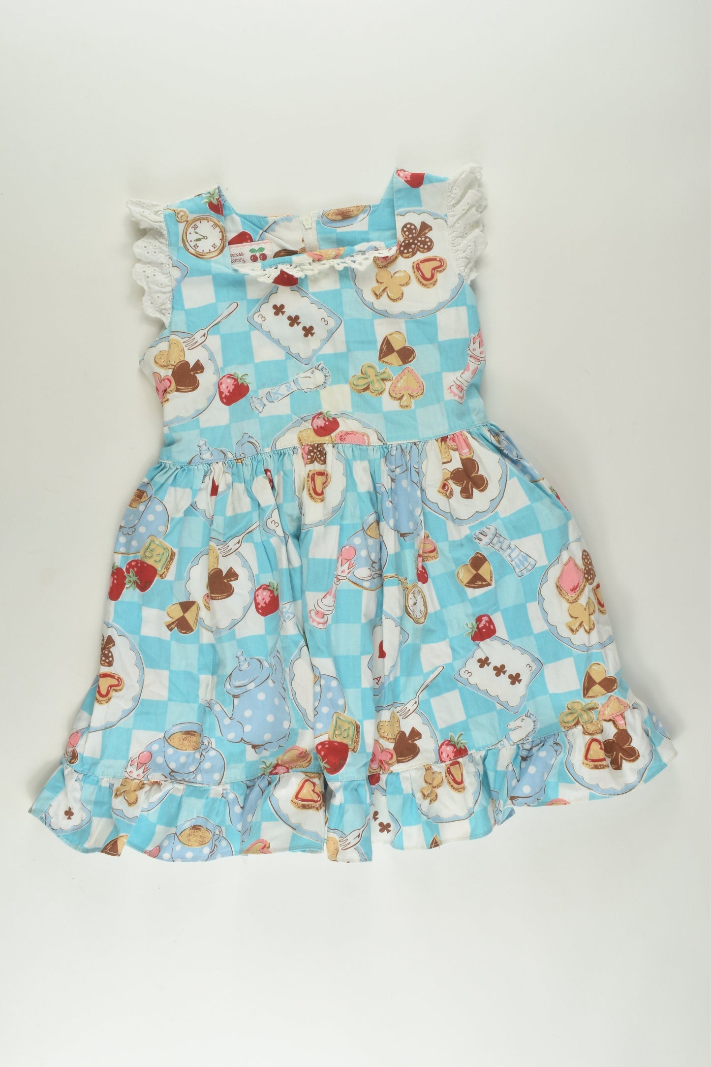 Princess Cherry Size 3-4 Handmade Dress