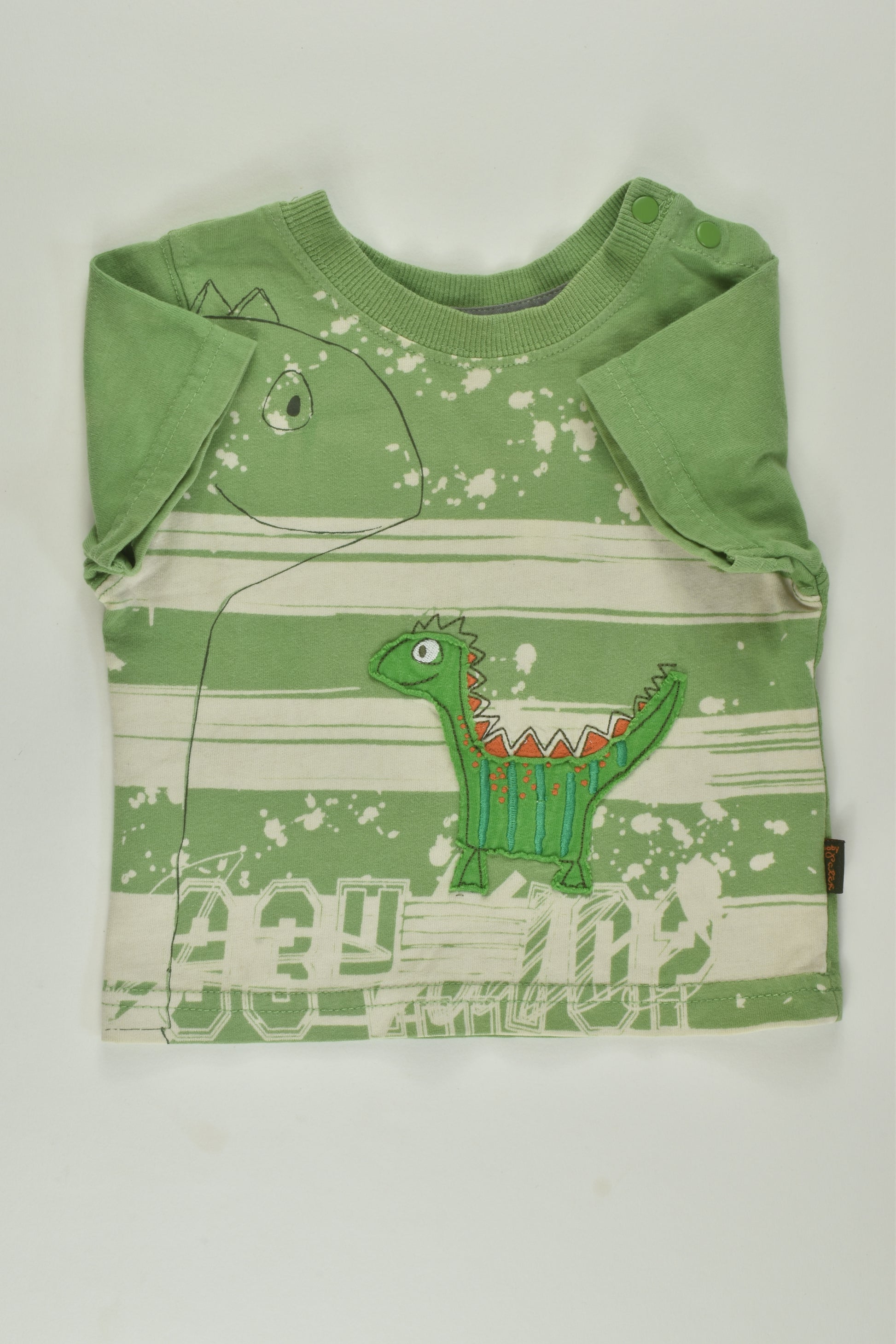 Pumpkin Patch Size 00 Dinosaur T-shirt