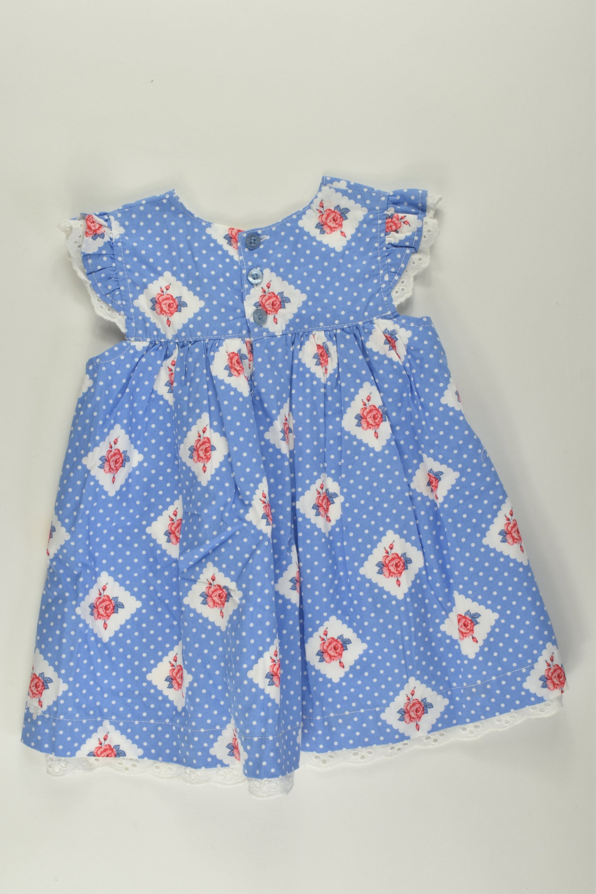 Pumpkin Patch Size 000 Lined Dress