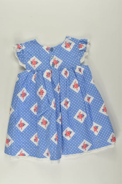 Pumpkin Patch Size 000 Lined Dress