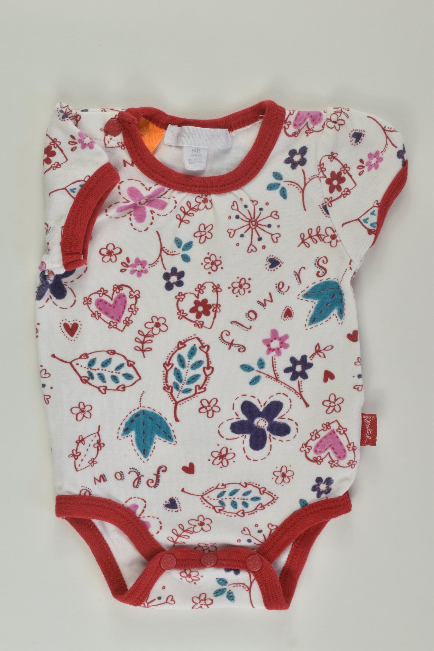 Pumpkin Patch Size 0000 Bodysuit