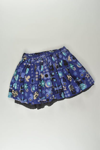 Pumpkin Patch Size 1 Lined Skirt