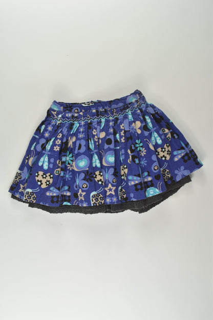 Pumpkin Patch Size 1 Lined Skirt