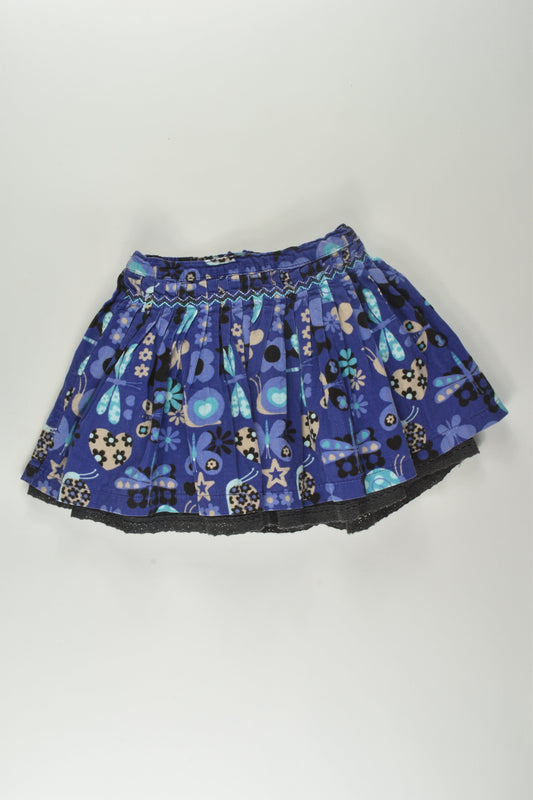 Pumpkin Patch Size 1 Lined Skirt