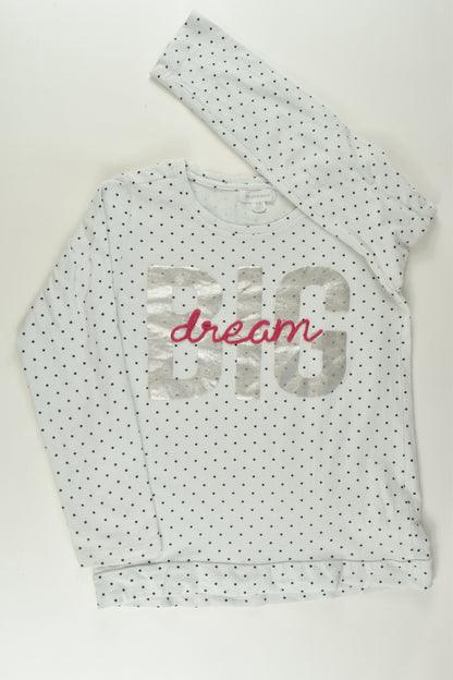 Pumpkin Patch Size 10 'Dream Big' Top