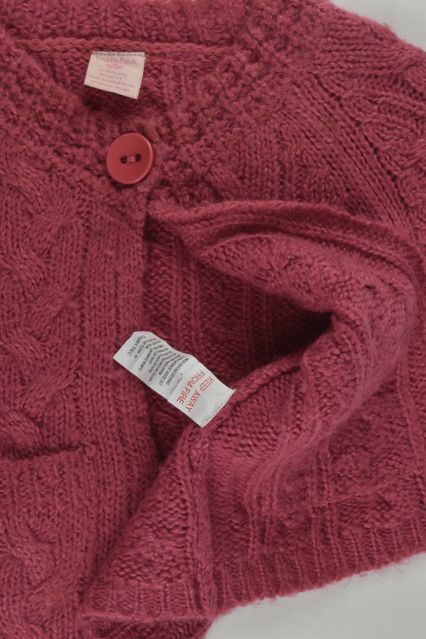 Pumpkin Patch Size 2 Knit Cardigan