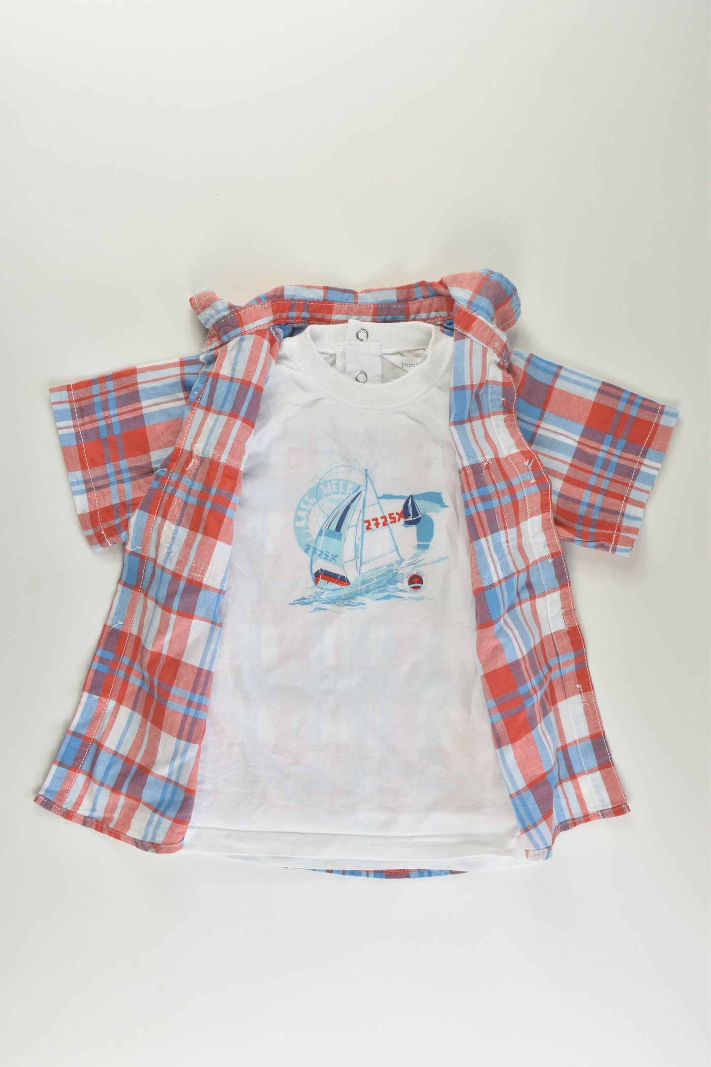 Pumpkin Patch Size 2 Nautical Shirt