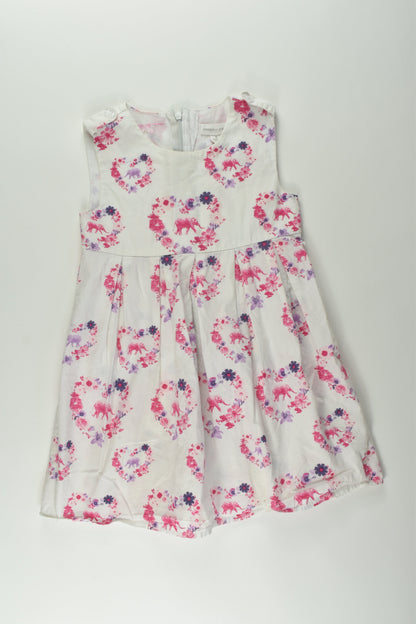 Pumpkin Patch Size 3 Elephant Dress