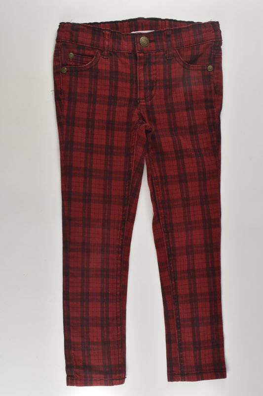 Pumpkin Patch Size 4 Checked Pants