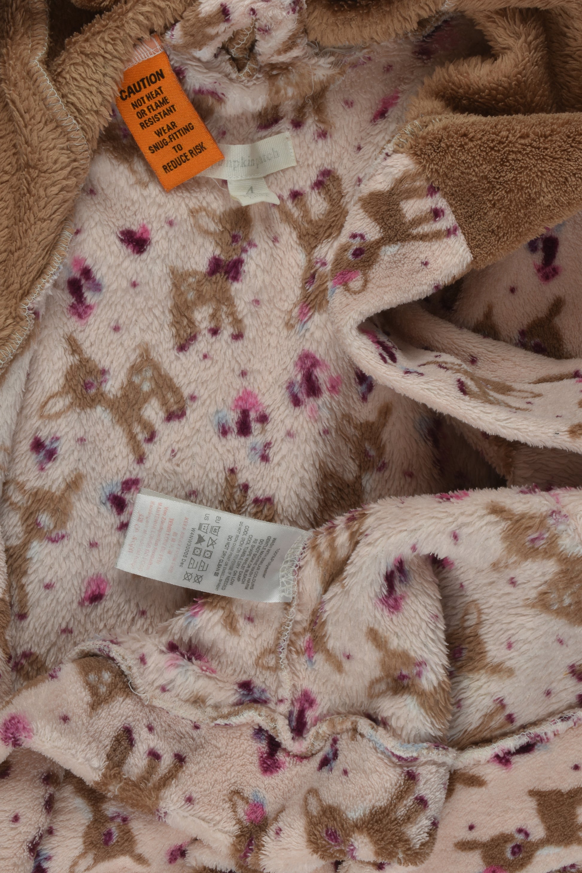 Pumpkin Patch Size 4 Deer Dressing Gown