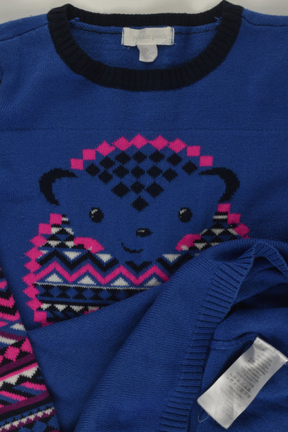 Pumpkin Patch Size 5 Hedgehog Knit Dress