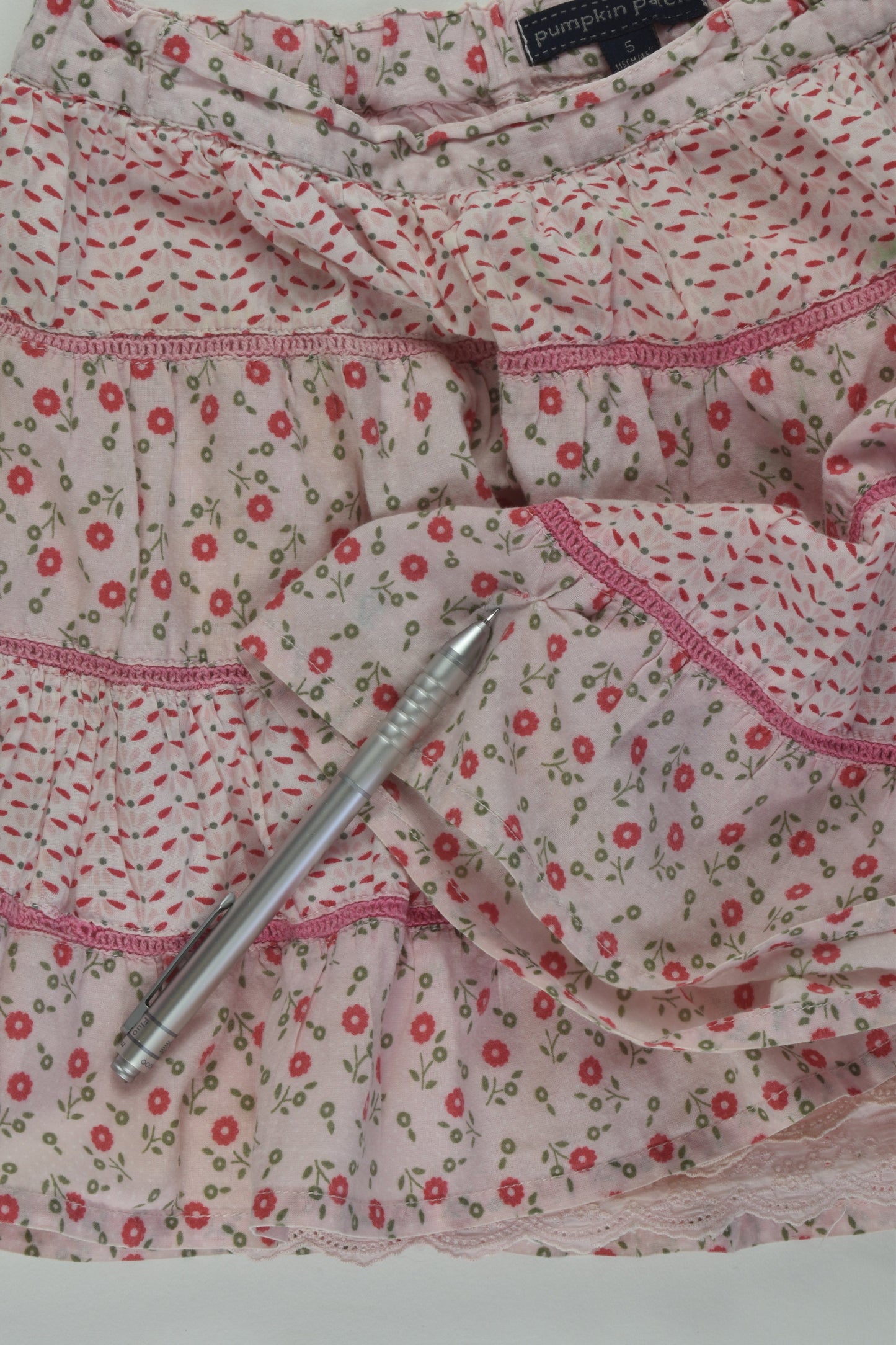 Pumpkin Patch Size 5 Lined Skirt