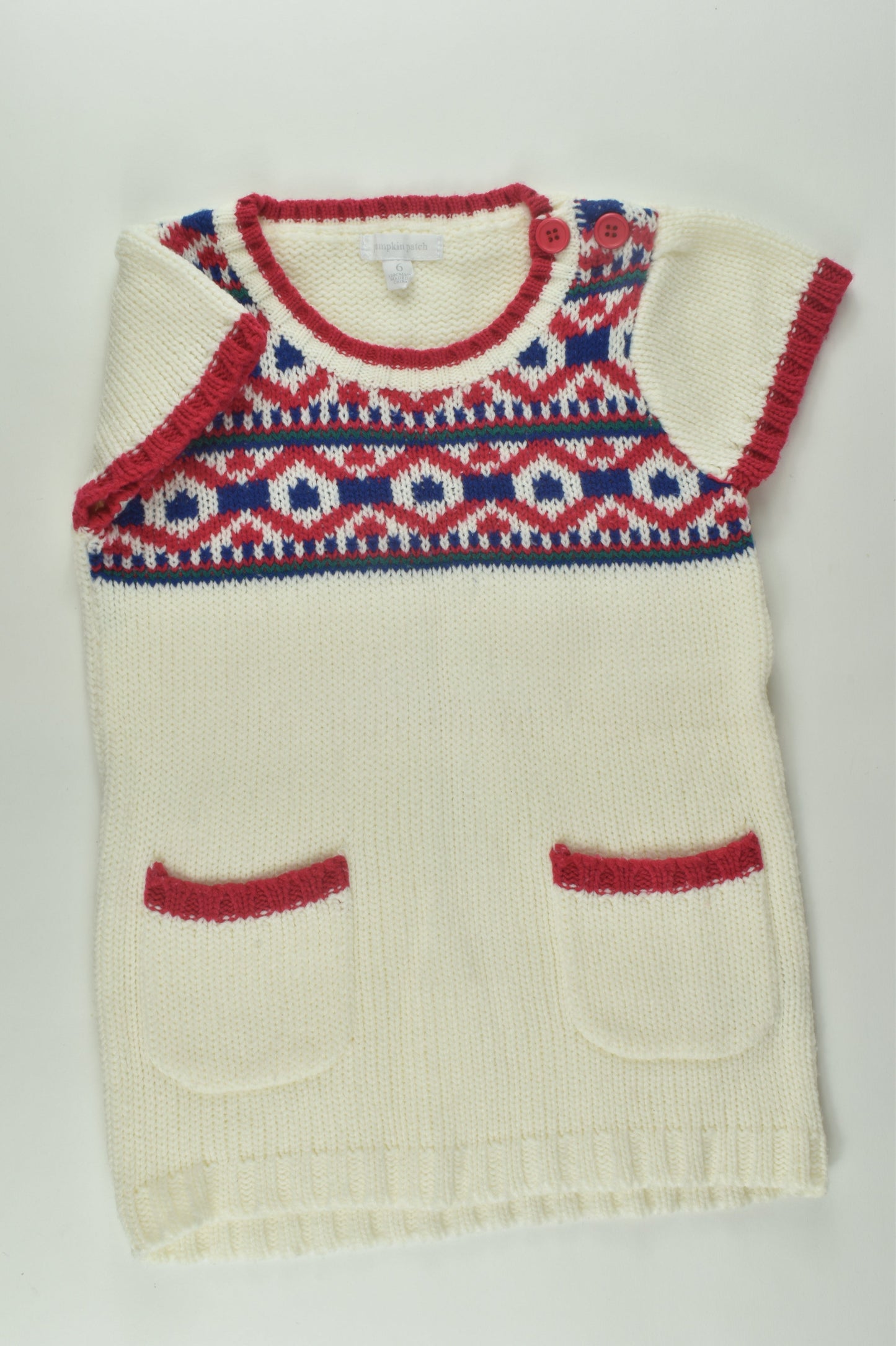 Pumpkin Patch Size 6 Knit Dress