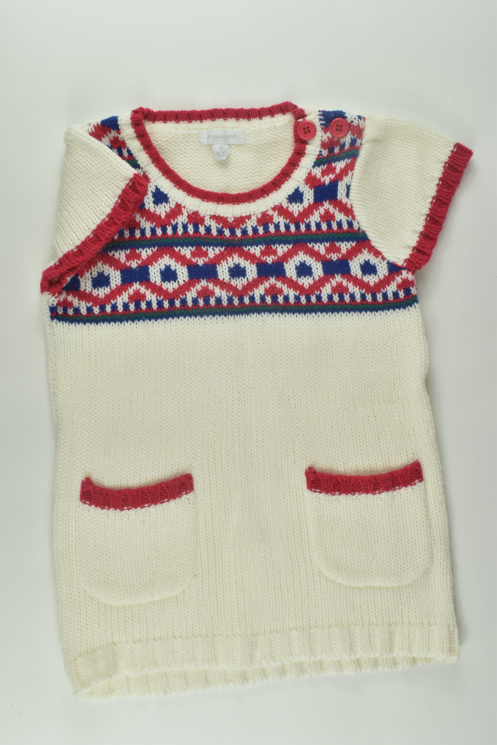 Pumpkin Patch Size 6 Knit Dress