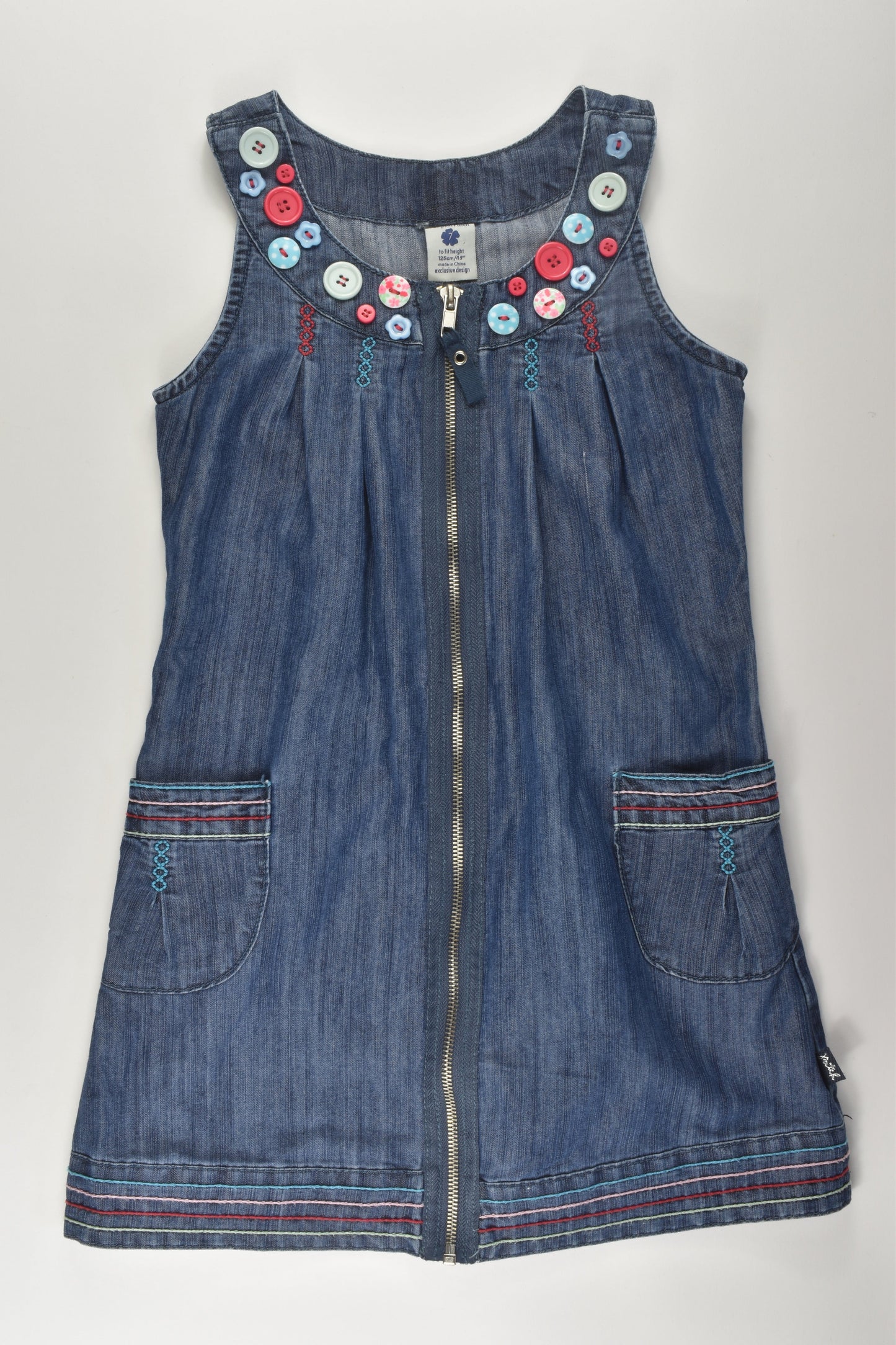Pumpkin Patch Size 7 Denim Dress