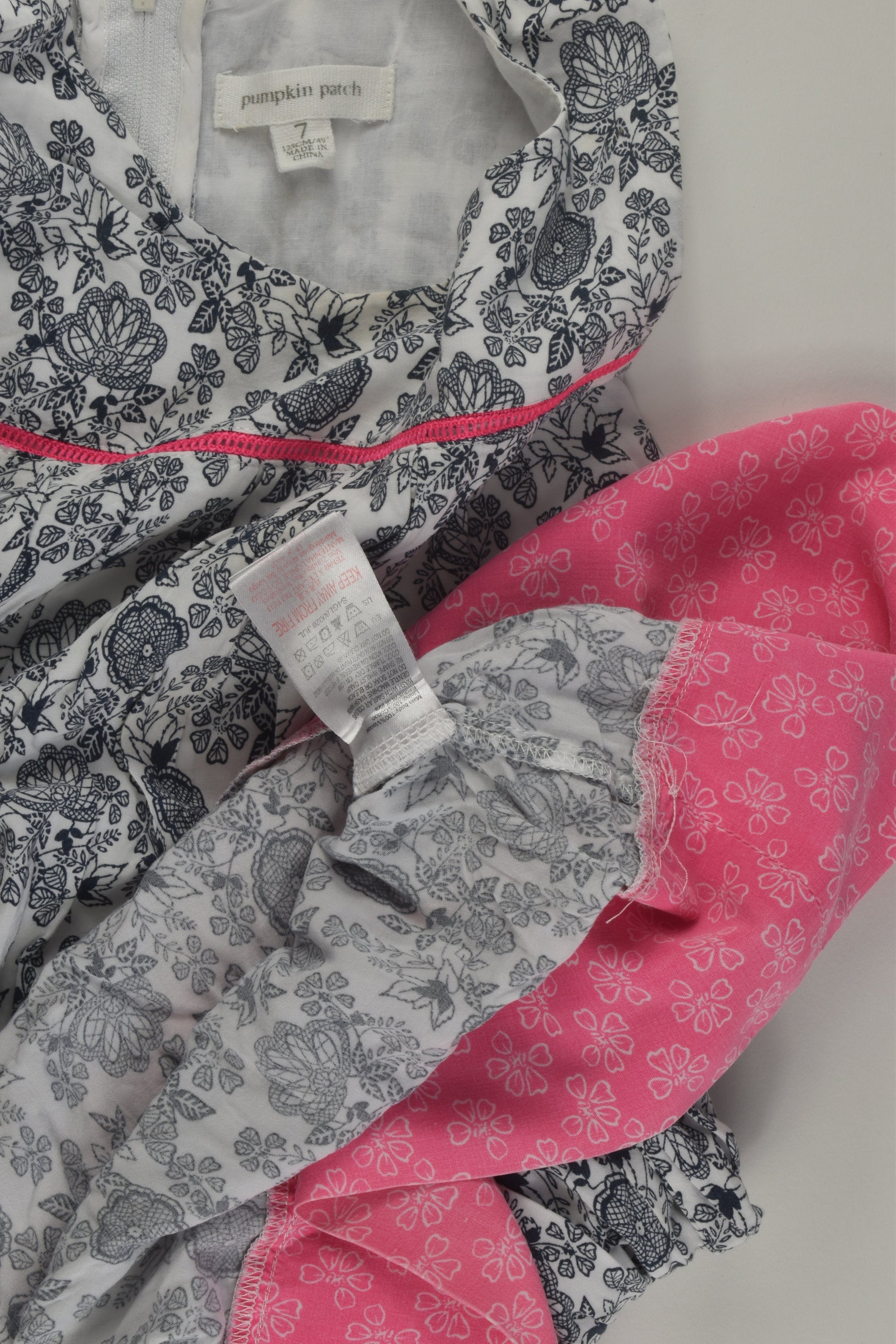 Pumpkin Patch Size 7 Viscose Dress