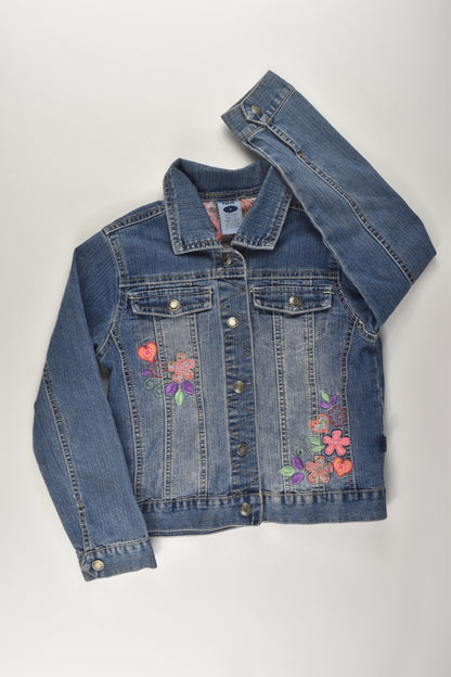 Pumpkin Patch Size 8 Embroidery Denim Jacket