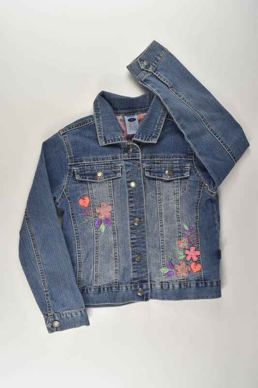 Pumpkin Patch Size 8 Embroidery Denim Jacket