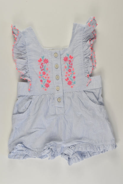 Purebaby Size 0 Short Romper