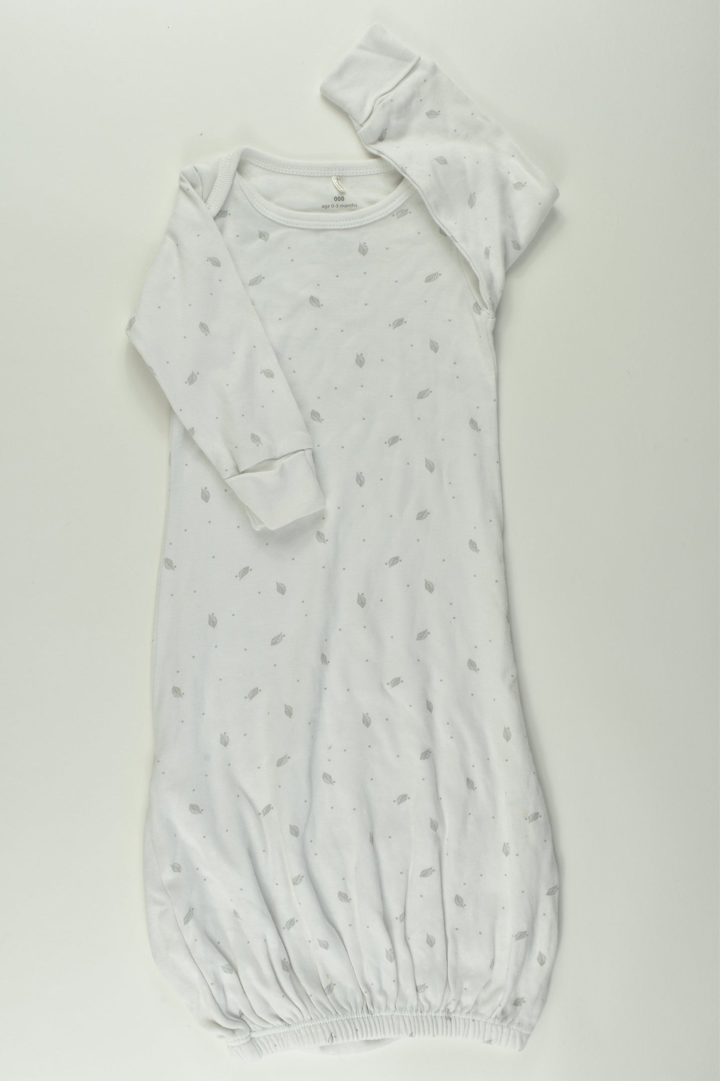 Purebaby Size 000 Sleepingsuit