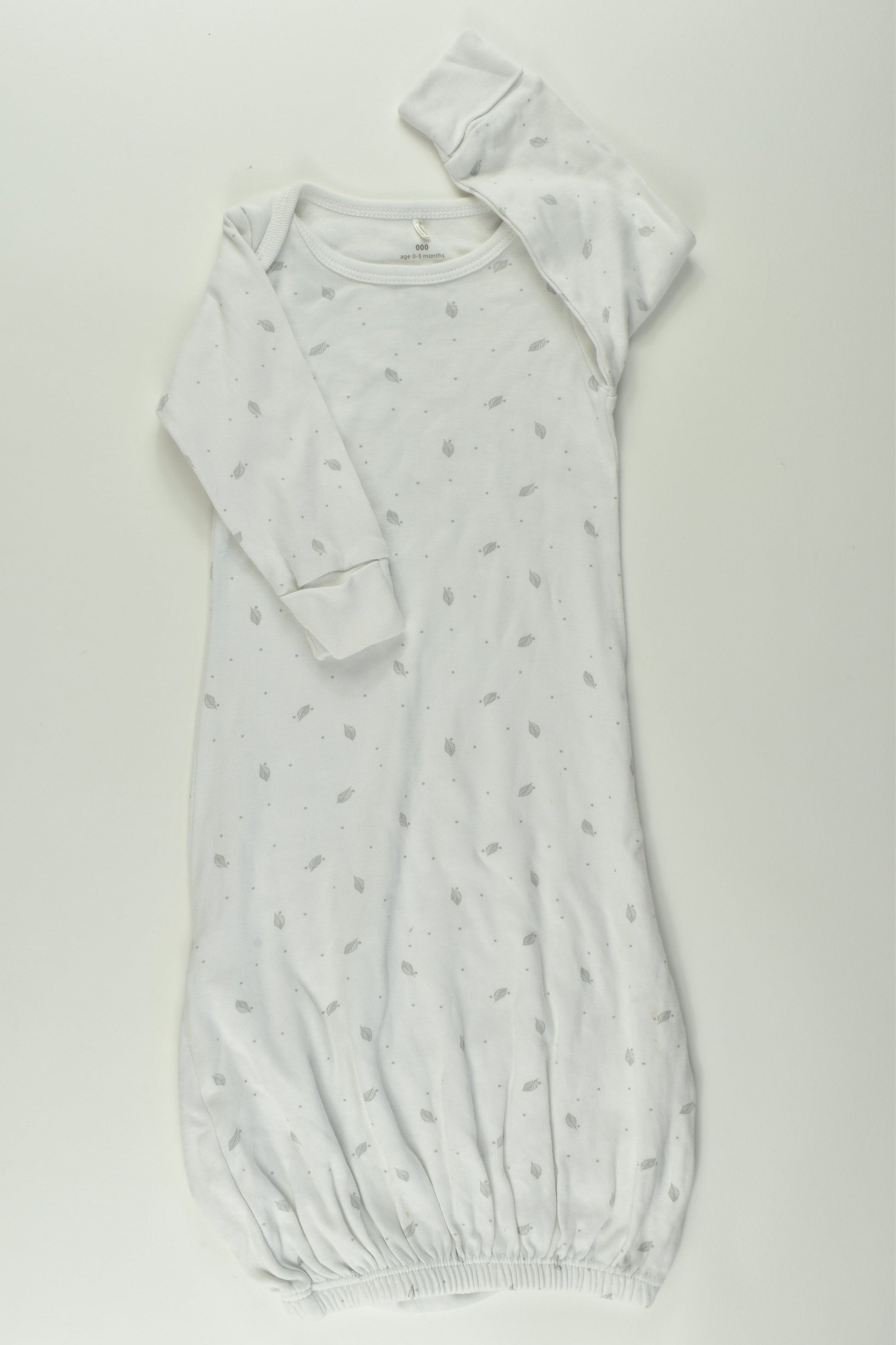 Purebaby Size 000 Sleepingsuit