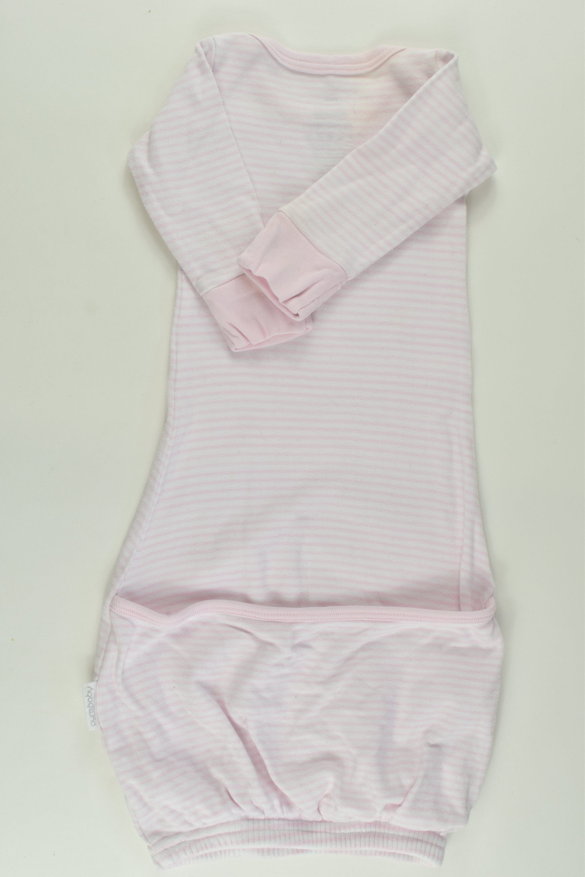 Purebaby Size 0000 Organic Sleepsuit