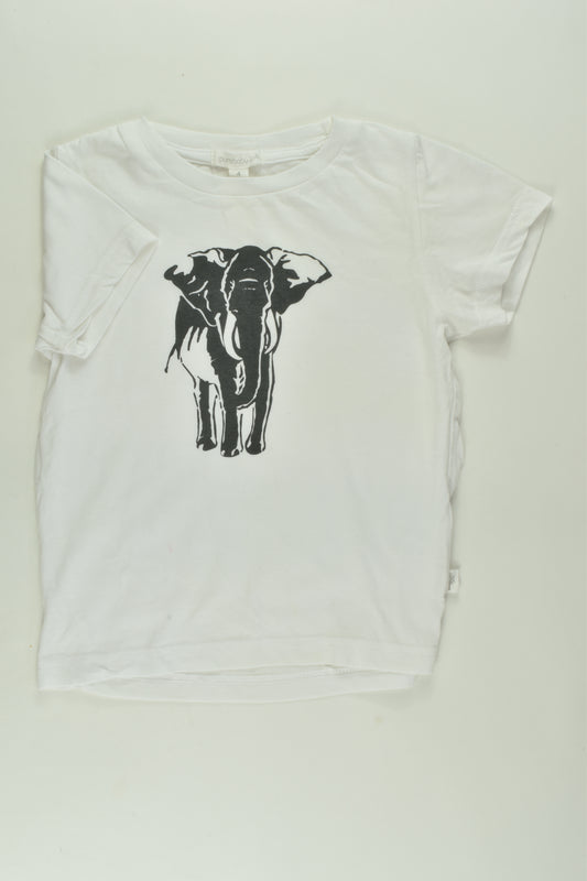 Purebaby Size 4 Elephant T-shirt