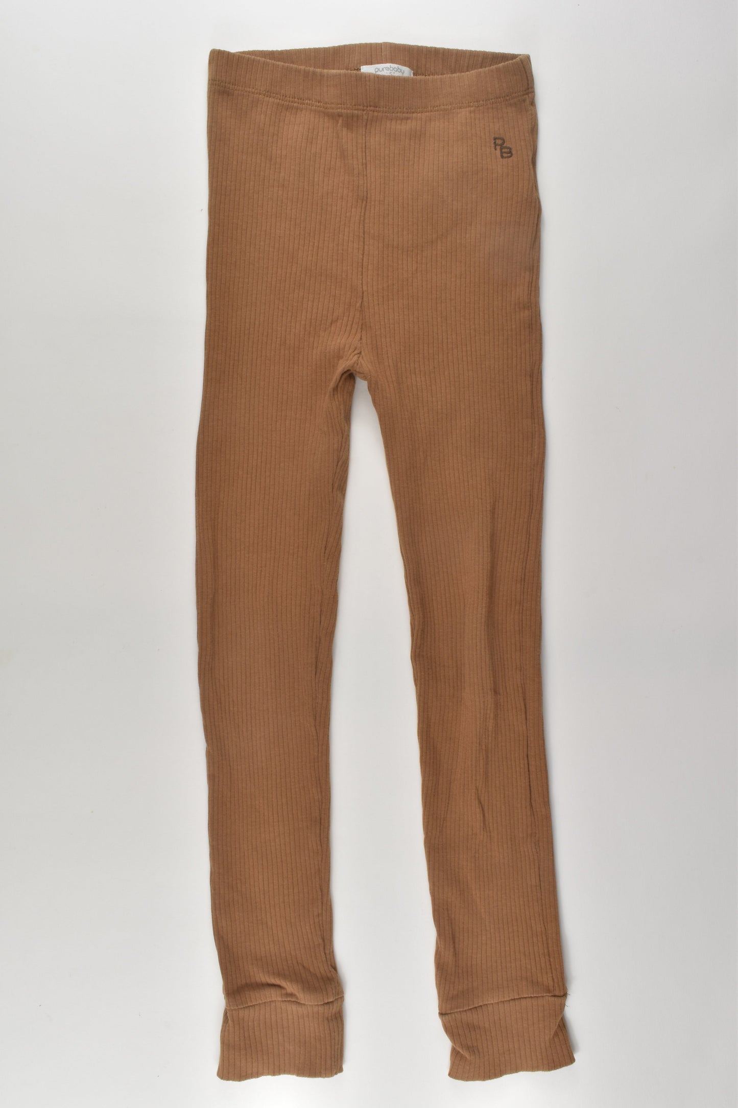Purebaby Size 5 Ribbed Leggings