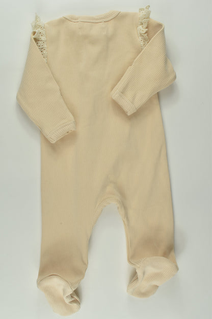 Rai & Co Size 000 Ribbed Romper