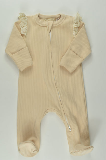Rai & Co Size 000 Ribbed Romper
