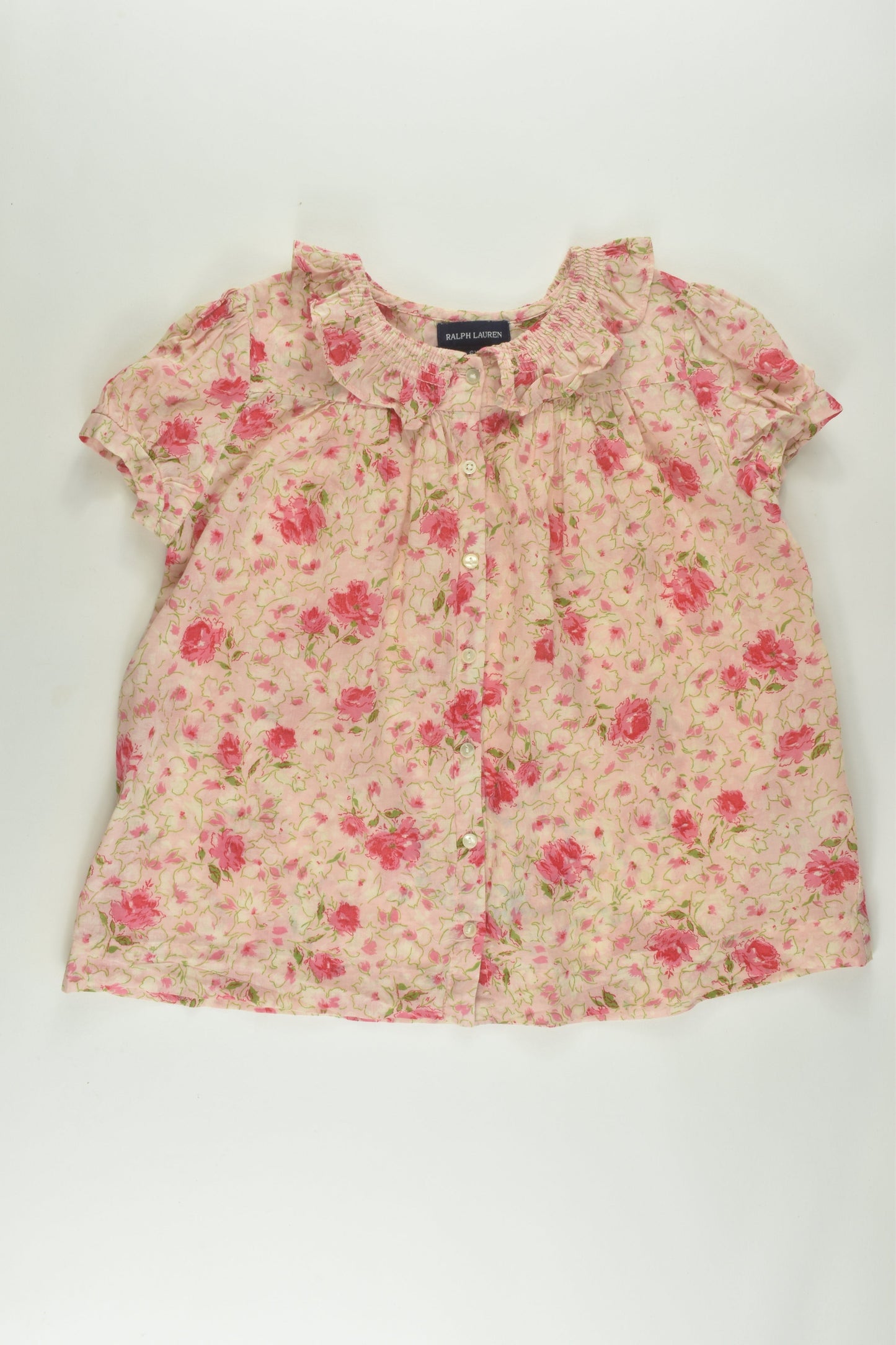 Ralph Lauren Size 6 Floral Shirt