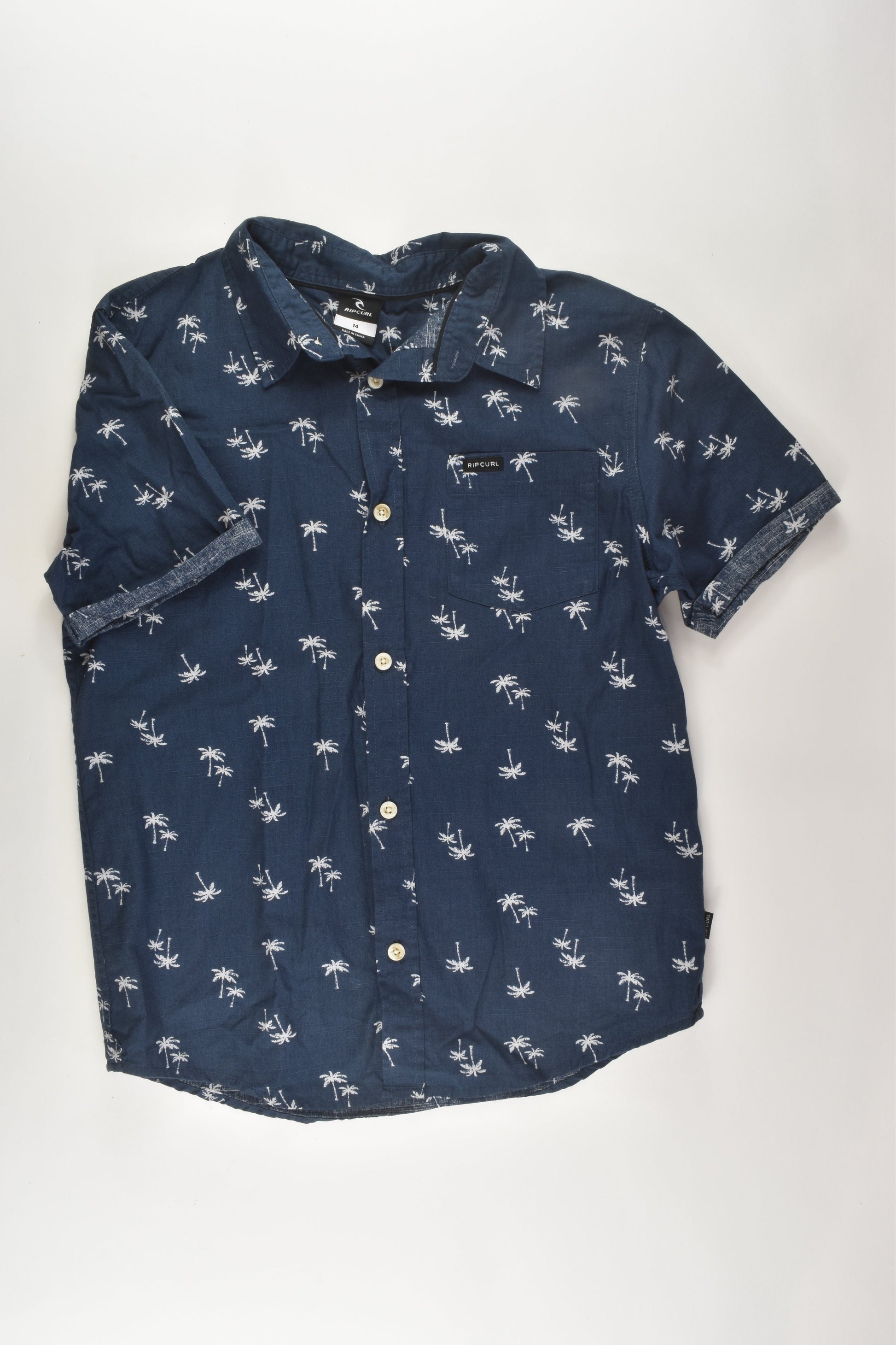 Rip Curl Size 14 Button-up Shirt