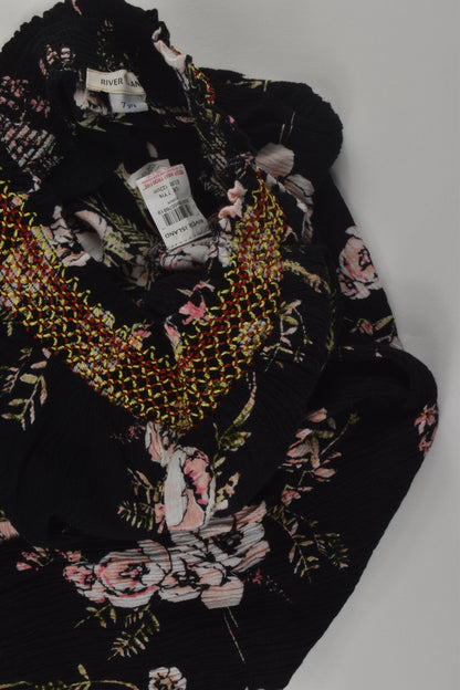 River Island Size 7 Floral Pants