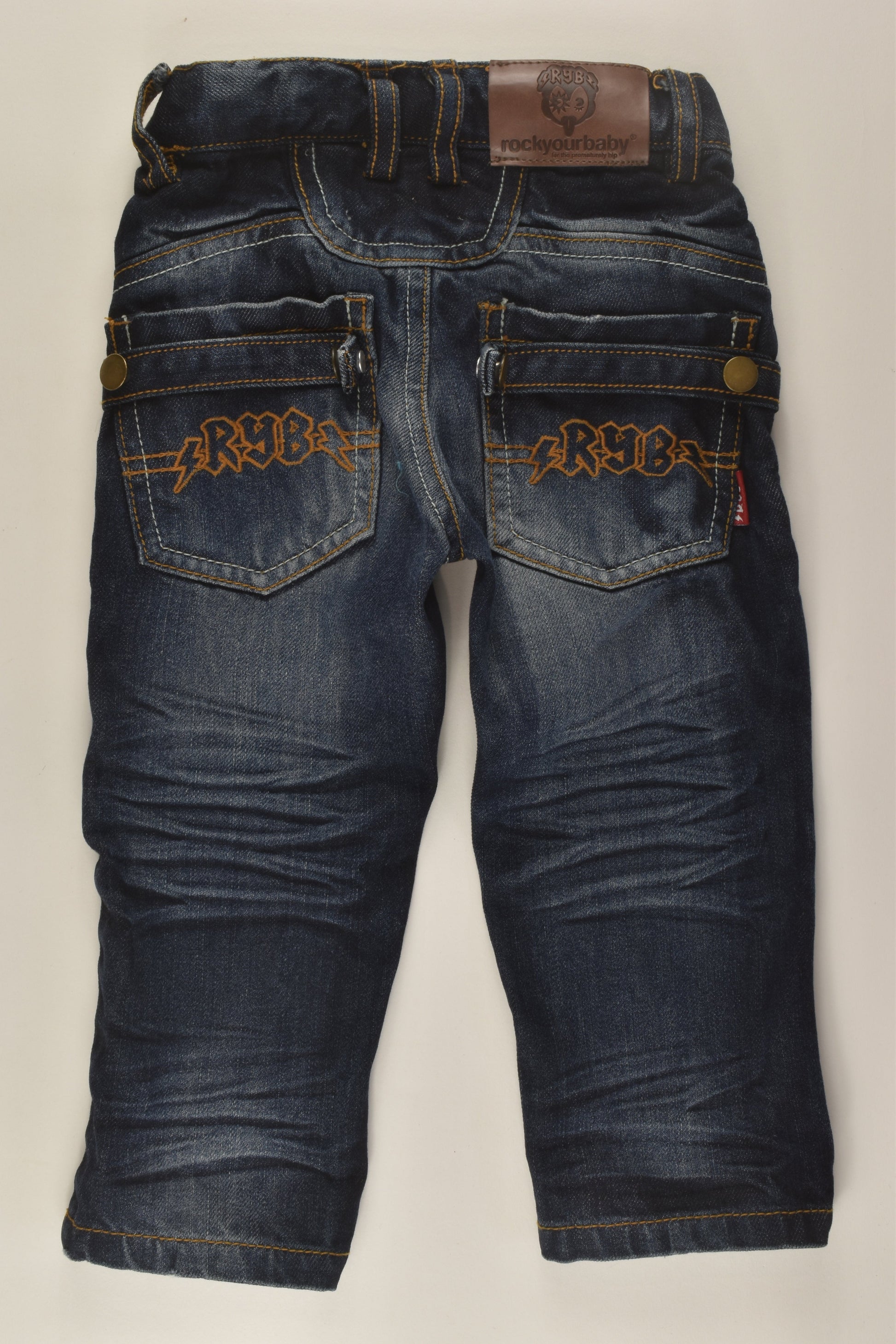 Rock Your Baby Size 1 Denim Pants