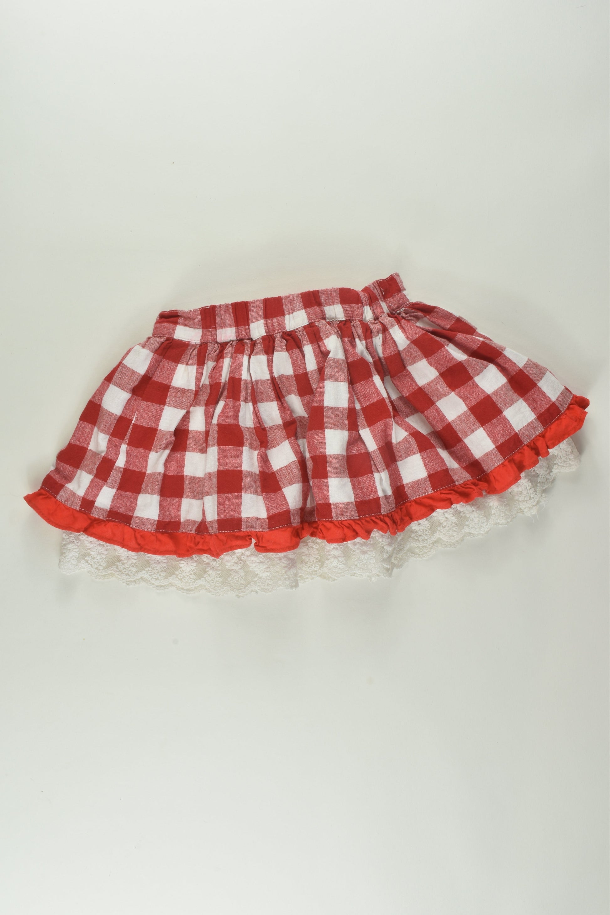 Rock Your Baby Size 2 Checked Skirt